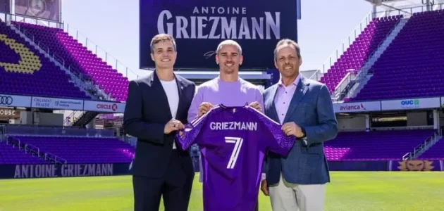 رسميًا: اتفاق مع نادي أورلاندو سيتي لانضمام جريزمان الموسم المقبل