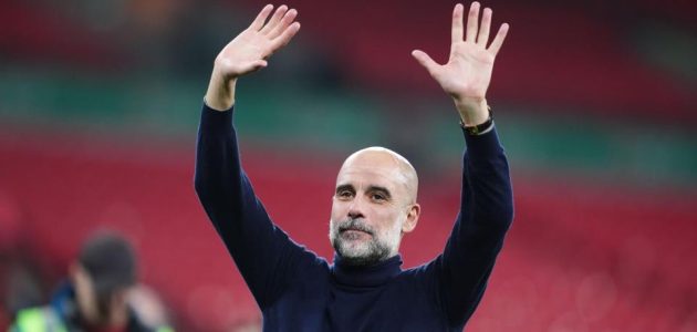 بيب غوارديولا يصبح أول مدرب يفوز بخمسة ألقاب في كأس كاراباو